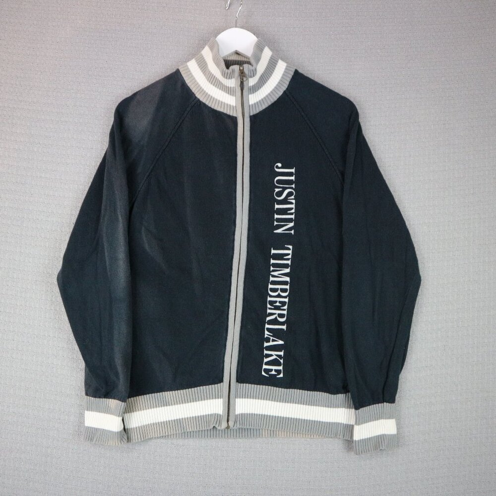 Justin Timberlake 2007 Futuresex / Loveshow Mens cotton Zip track jacket Medium